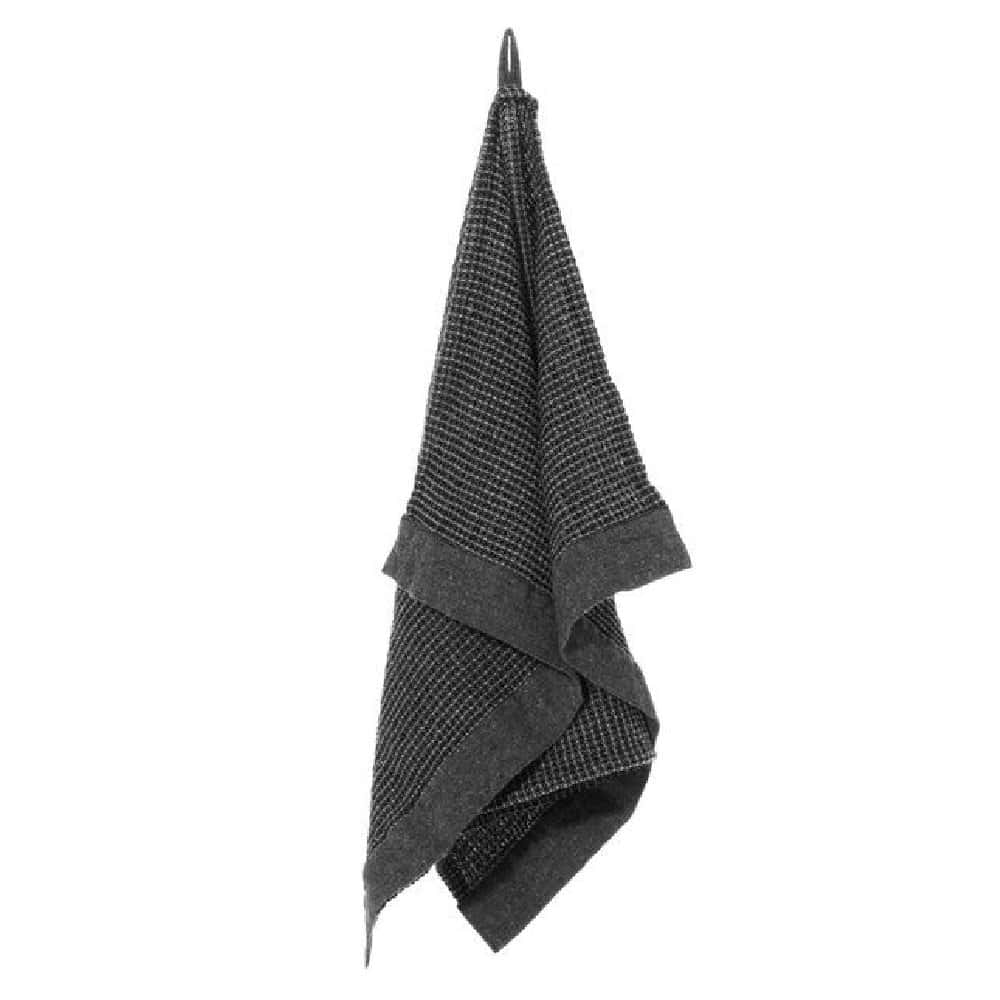 Graues Rento Sauna-Handtuch von 50x70 cm, weiches und saugfähiges Badehandtuch.