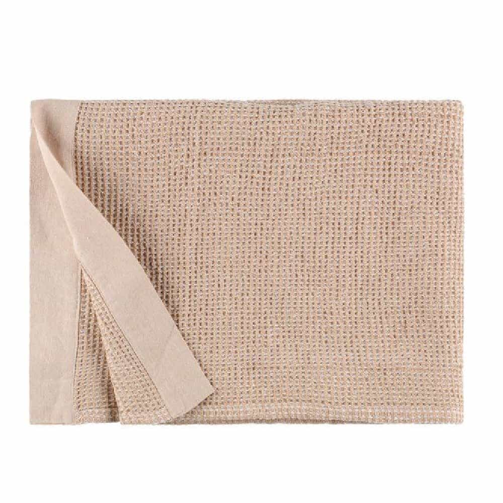 Beige Sauna-Stuhlbezug 60x160 für komfortablen Sitz.