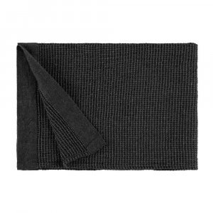 Schwarz-grauer Rento Sauna-Stuhlbezug für 60x160cm Stühle.