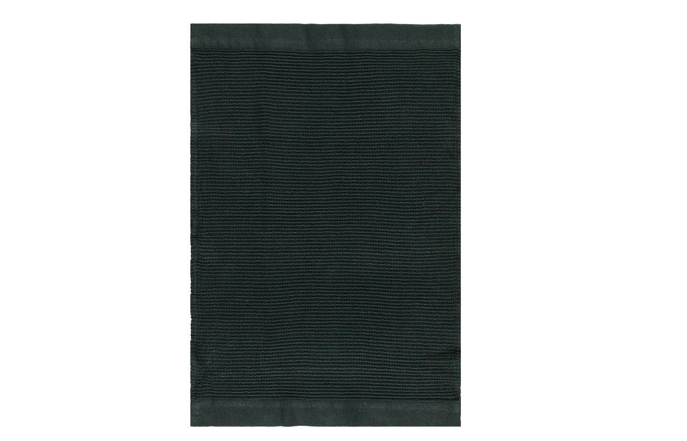 Badetuch in Dunkelgrün, 50x70 cm, ideal für Sauna und Poolgebrauch.