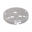 Weiße Filterkartusche für Poolfilter mit Löchern, kompatibel mit EGO³.