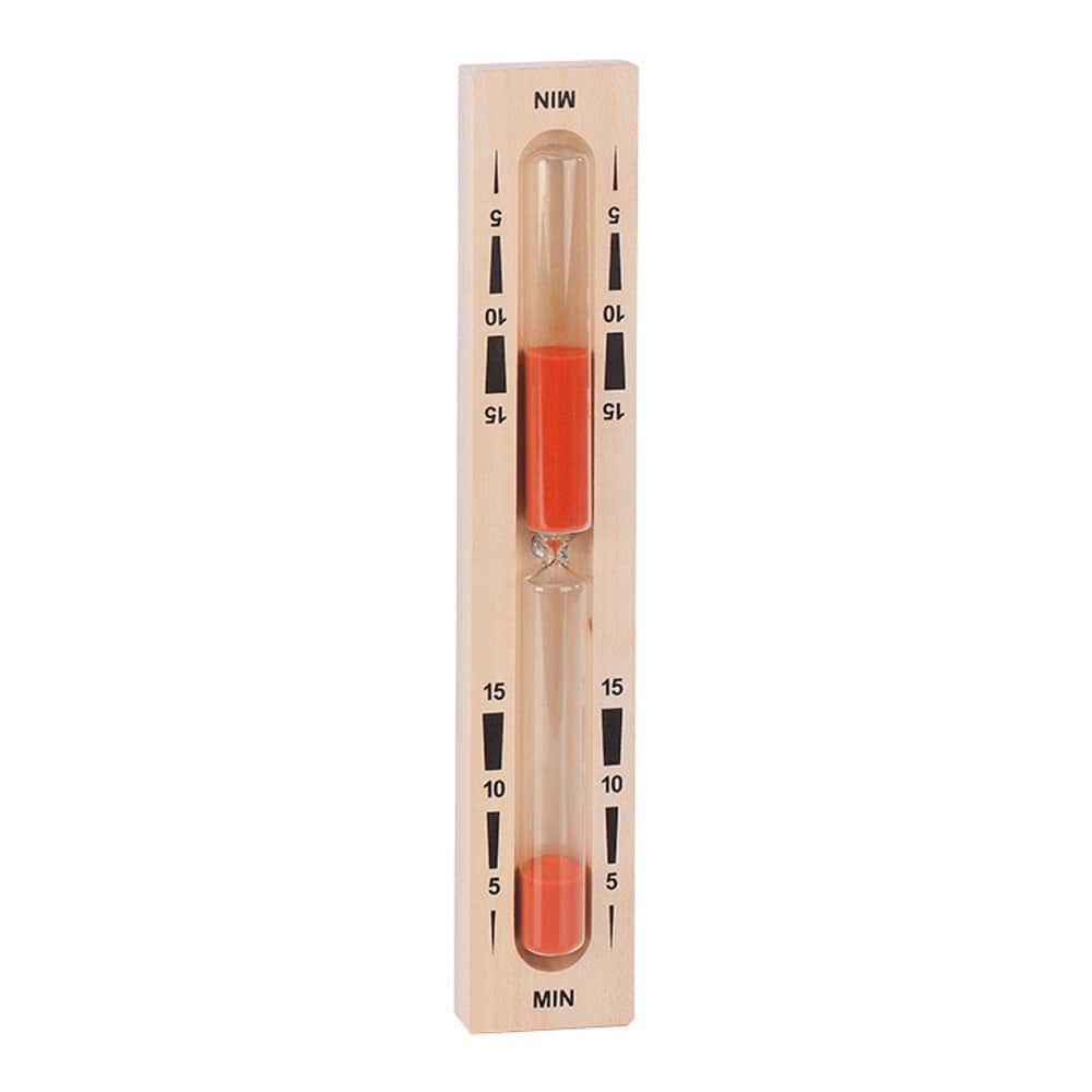 Sauna-Sanduhr - Rot - Eliga