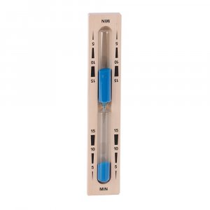Blaue Sanduhr für Sauna, Zeitanzeige, Entspannung, Eliga.