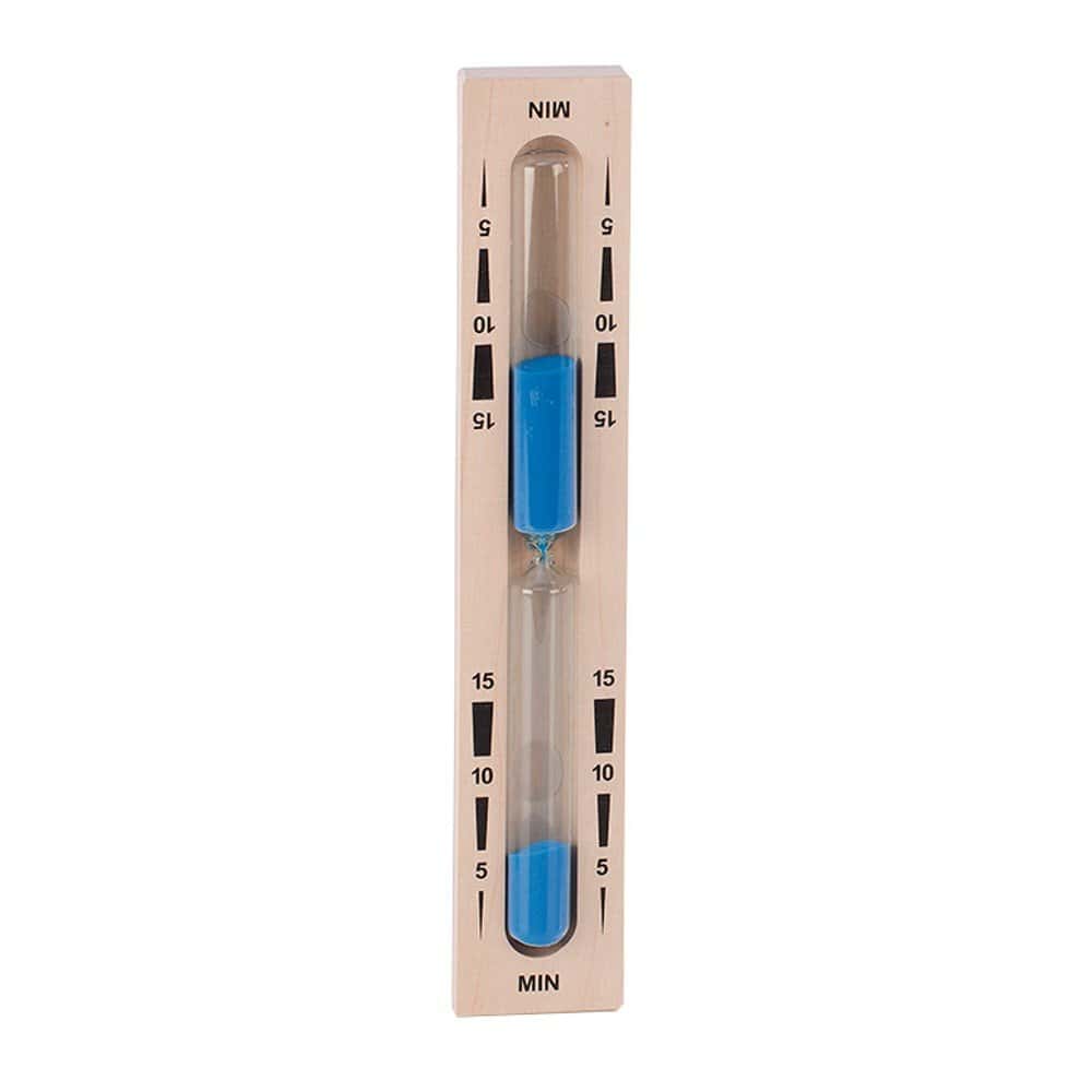 Sauna-Sanduhr Blau - Eliga