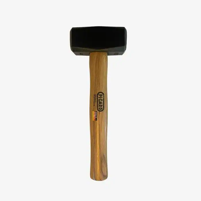 Hammer für Kindling Cracker King, stabiler Holzgriff und Metallkopf.