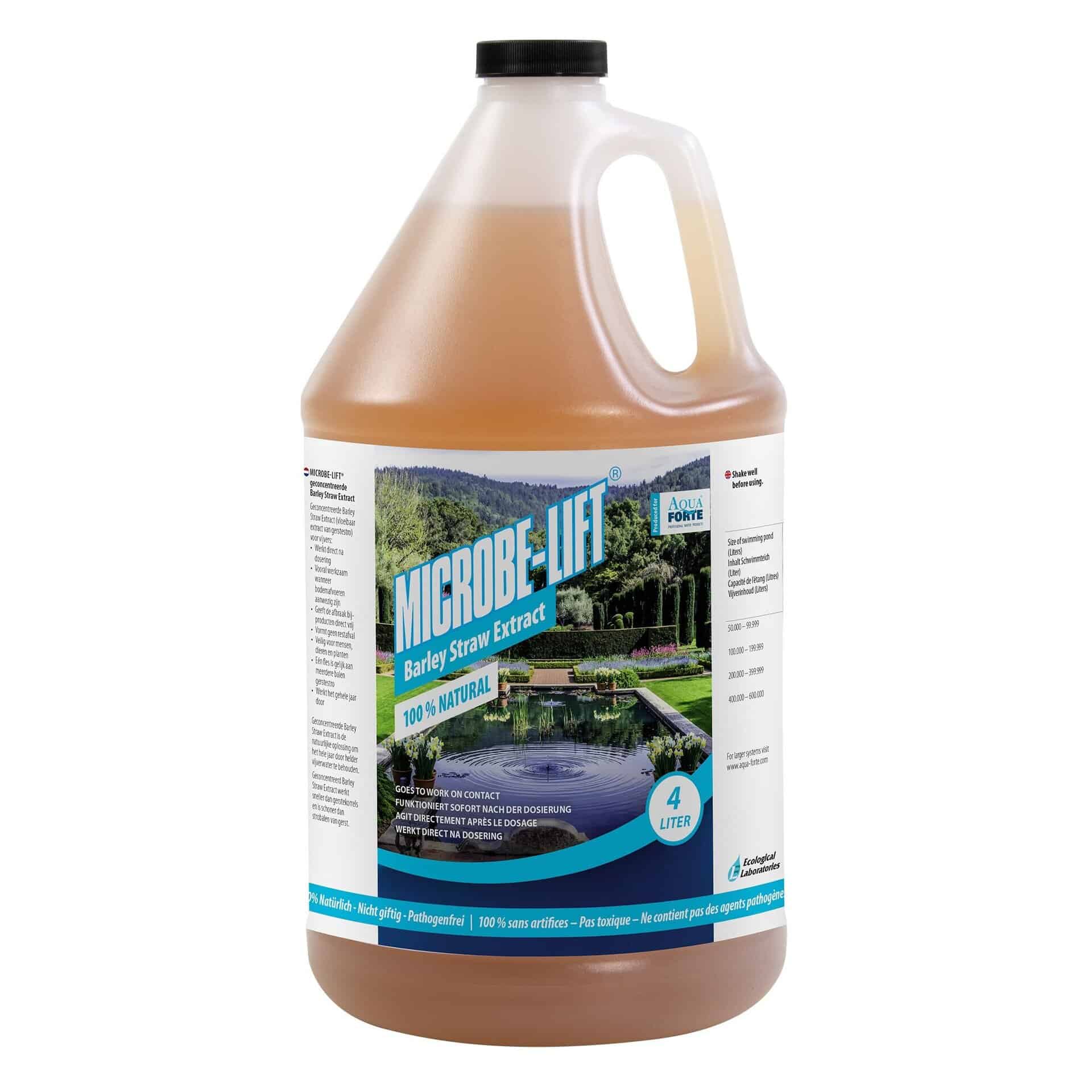 Microbe-Lift Natural Algae Control für Schwimmteiche / Barley Straw Extract