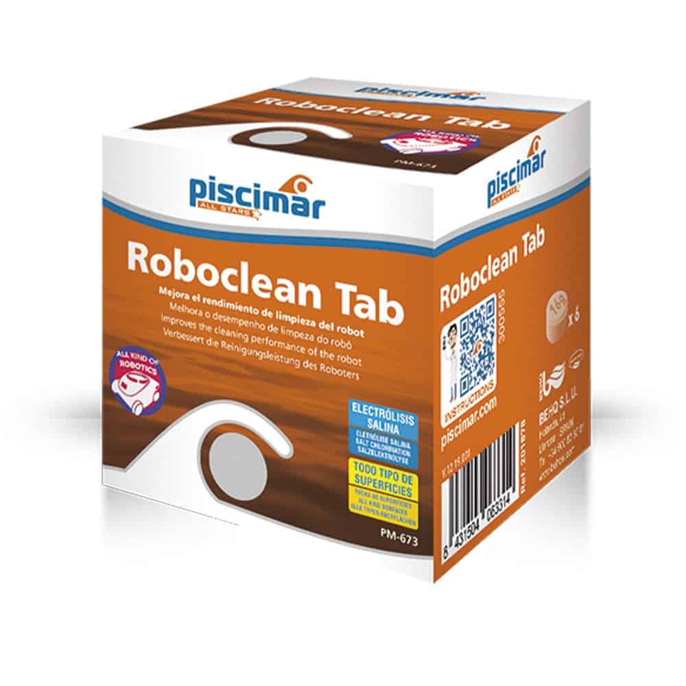 Roboclean Tab für Poolroboter, effektives Reinigungsmittel für optimale Leistung.