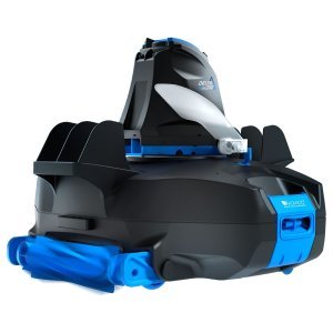 Robuster Poolroboter für die automatische Reinigung.