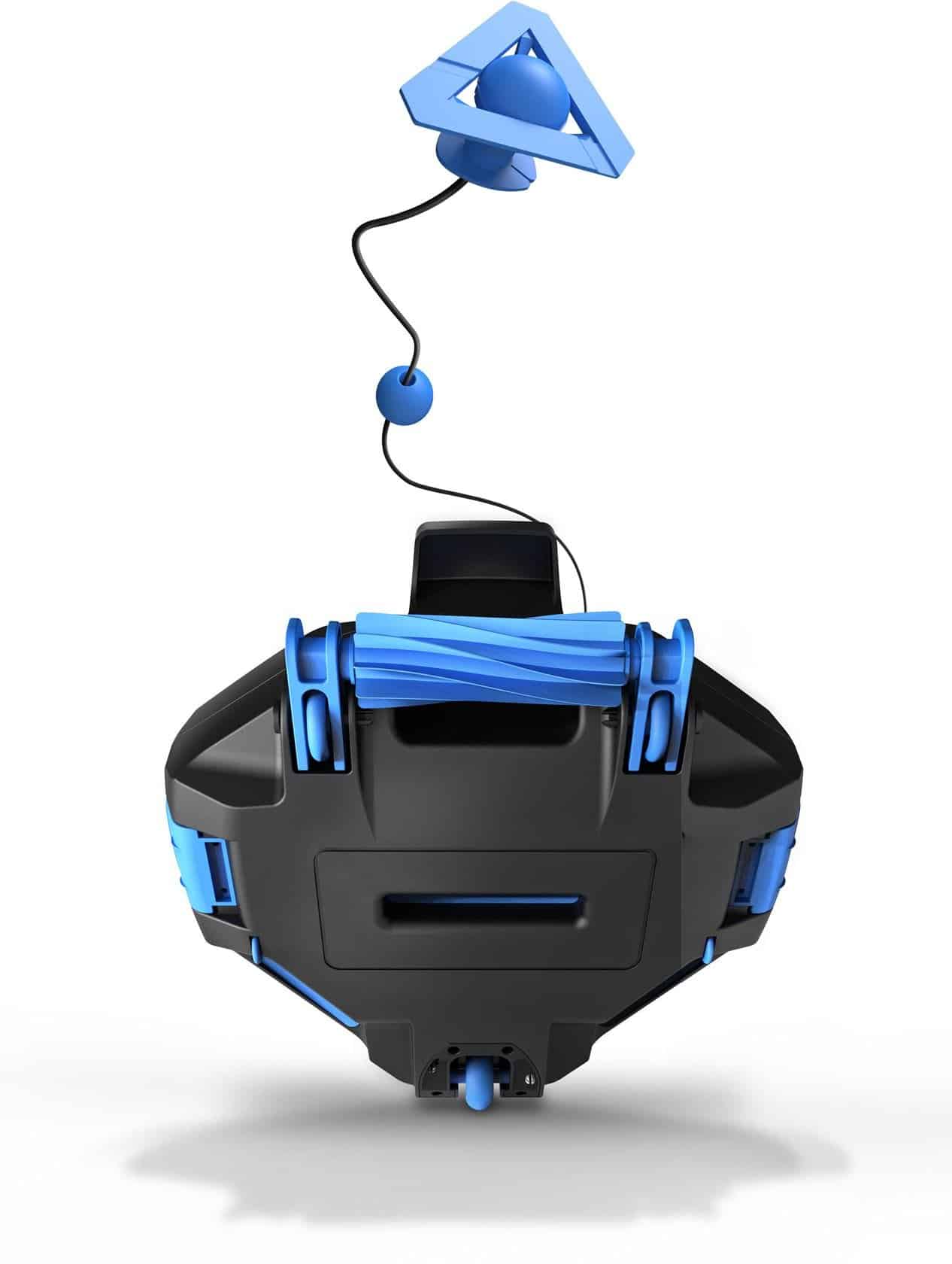 Wiederaufladbarer Poolroboter zur Poolreinigung, ideal zum Entfernen von Schmutz und Algen.