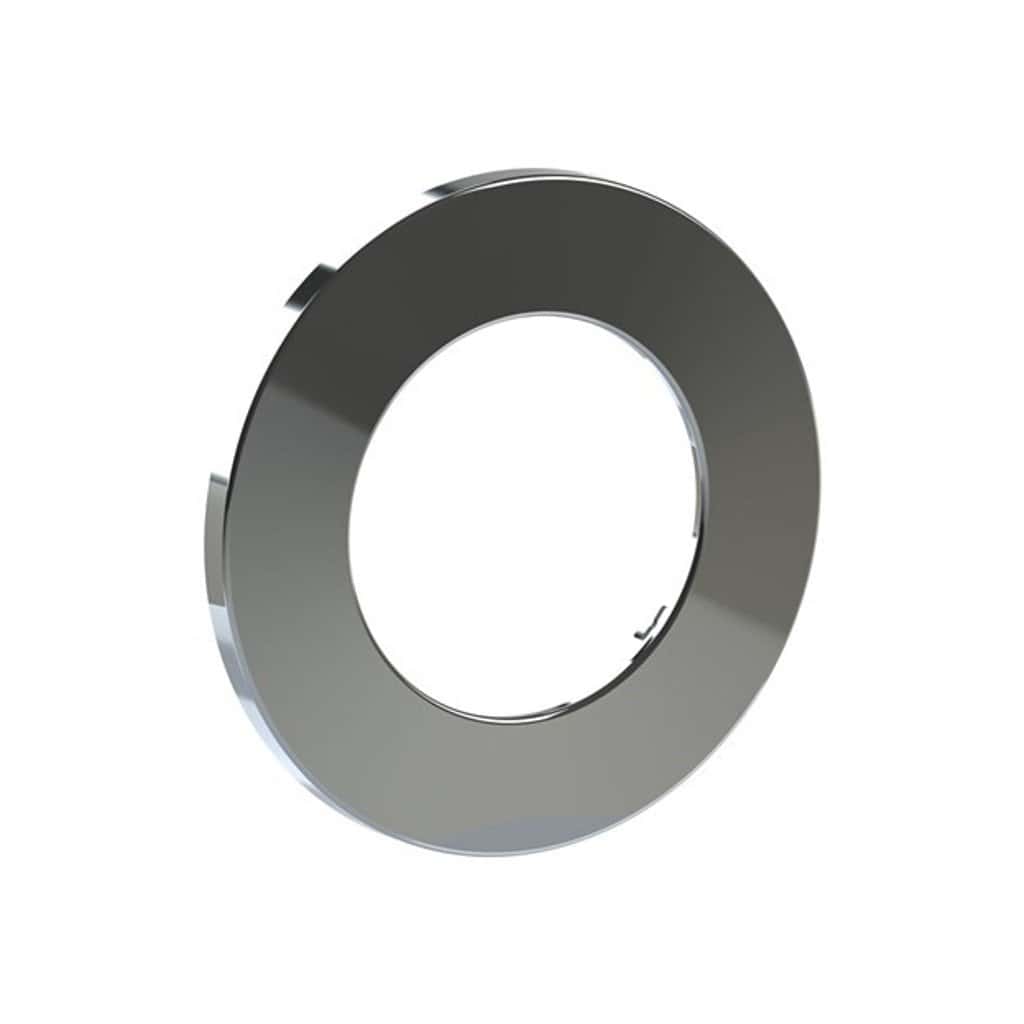 Zierblende aus 170mm Edelstahl für Poolinstallationen.