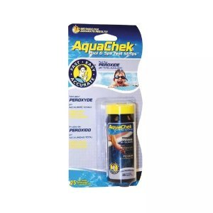 Teststreifen für Wasserqualität mit Peroxid, geeignet für Pools und Spas.
