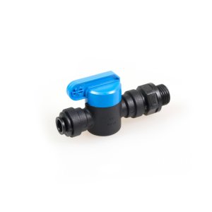 Sichere Wasserregulierung mit Absperrventil Watersens für Pools.