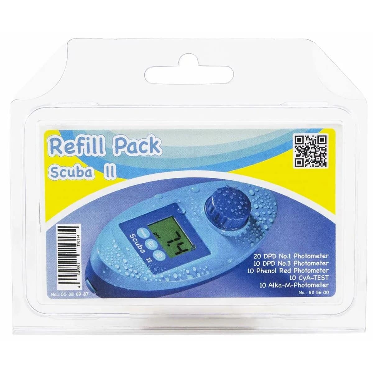 Lovibond Nachfüllpack für Scuba 2 - 60 Stück