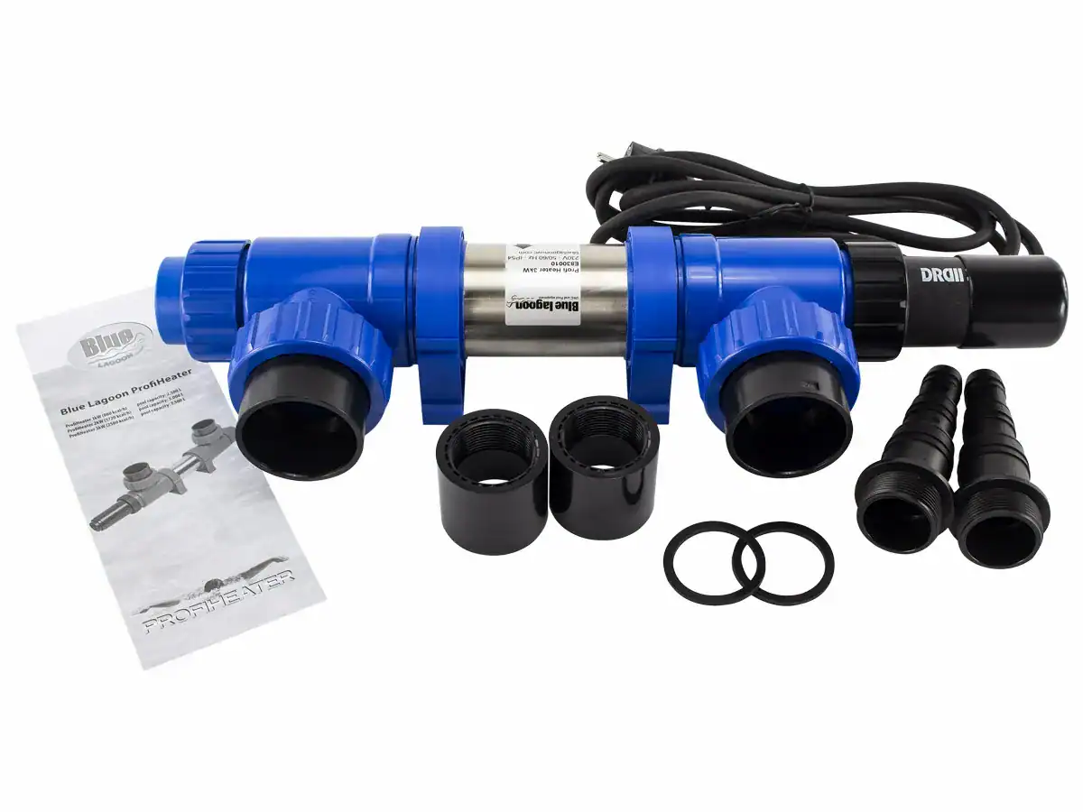 Heizelement für Pools, 3 kW elektrisch, geeignet für schnelle und effiziente Erwärmung.