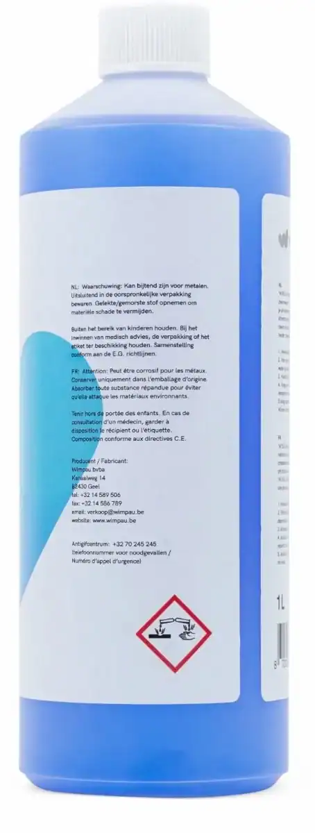 Abbildung eines Pool-Überwinterungsmittels in einer 1-Liter-Flasche.