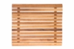 Holzspiegelbild aus Erlenholz für Sauna-Kopfstütze, wärmebehandelt und langlebig.