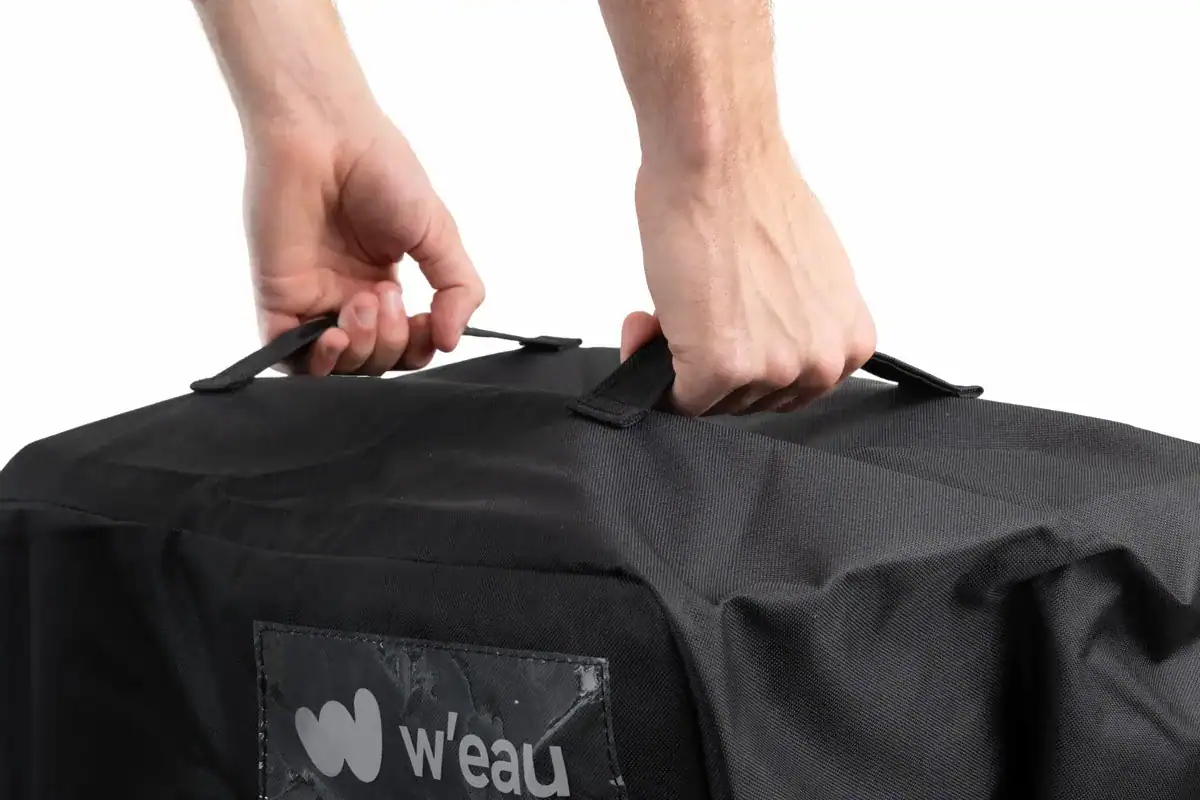 Schutzhülle für W'eau Full Inverter Wärmepumpe 112x48x73cm.