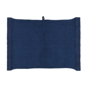 Dunkelblaues Rento Kenno Sauna Handtuch von 50x70 cm, ideal für die Nutzung nach der Sauna oder dem Bad.