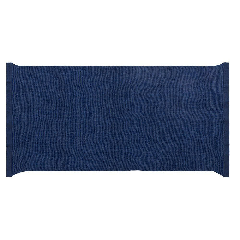 Dunkelblaues Rento Kenno Sauna-Handtuch, 90x180 cm.