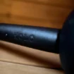 KoLO Sauna Lepel 2 in Schwarz, geeignet für Saunazubehör.