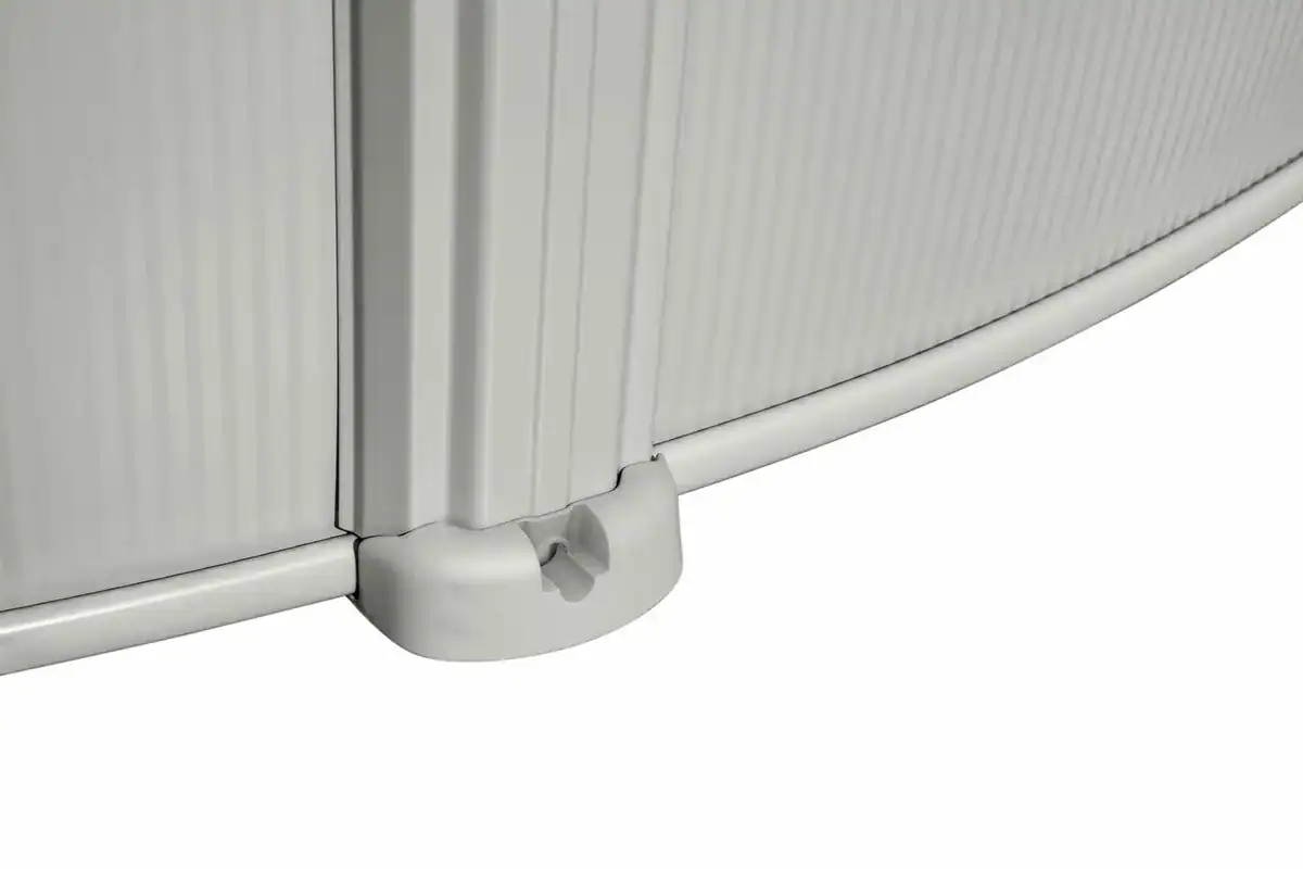 Detail der Unterseite des Bestway Hydrium Alderney Metallpools Ø460 x 120 cm.