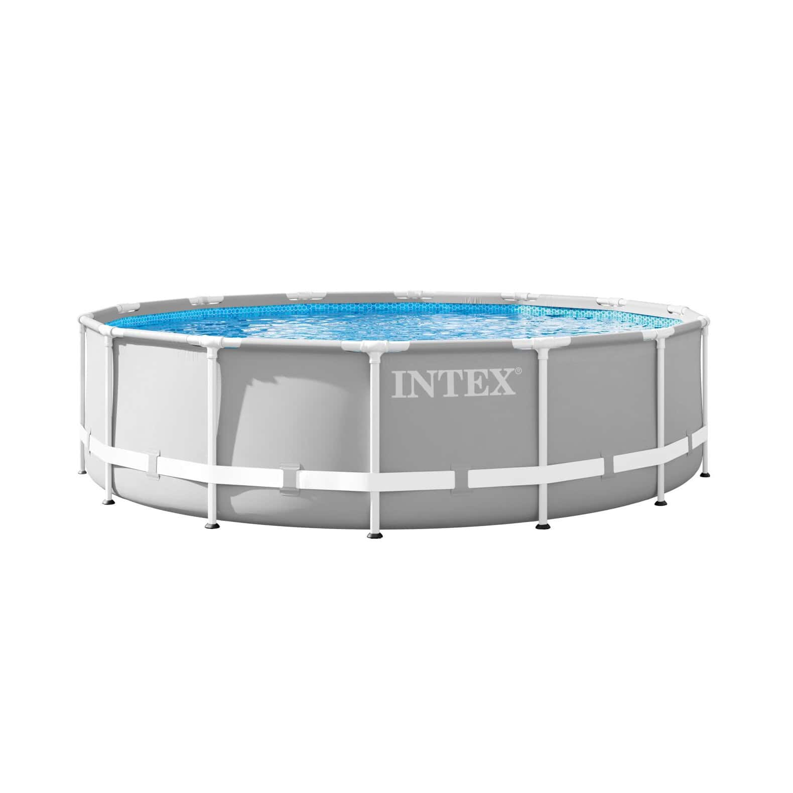 Intex Prism Frame Pool - 427 x 107 cm - mit Filterpumpe und Zubehör