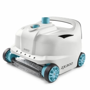 Intex ZX300 Poolreiniger, ideal zur Reinigung von Pools, entfernt Schmutz und Algen schnell.