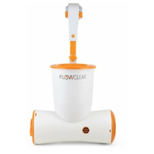 FlowClear Skimatic Filterpumpe für Poolreinigung, 2574 l/h, kompaktes Design.