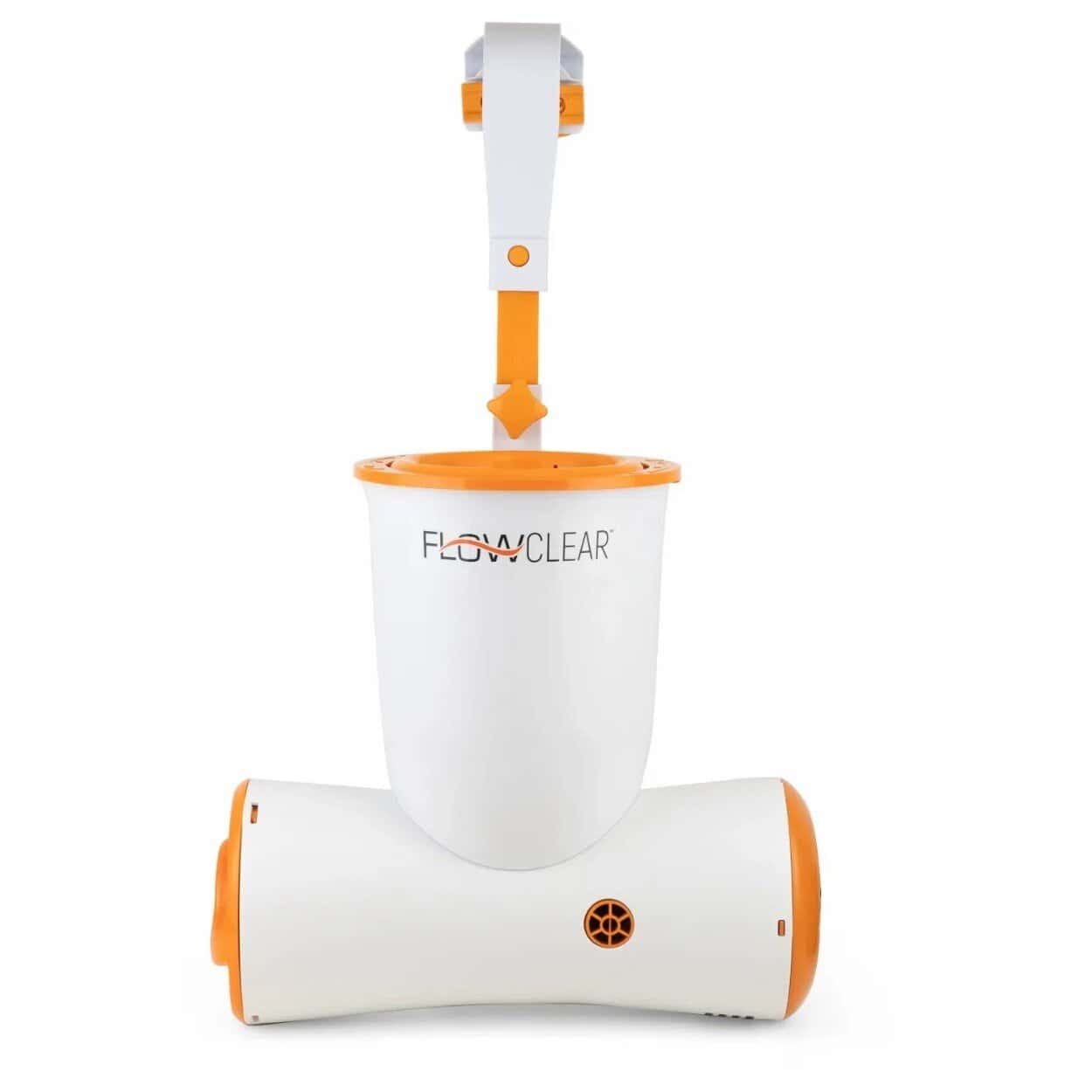 FlowClear Skimatic Filterpumpe für Poolreinigung, 2574 l/h, kompaktes Design.