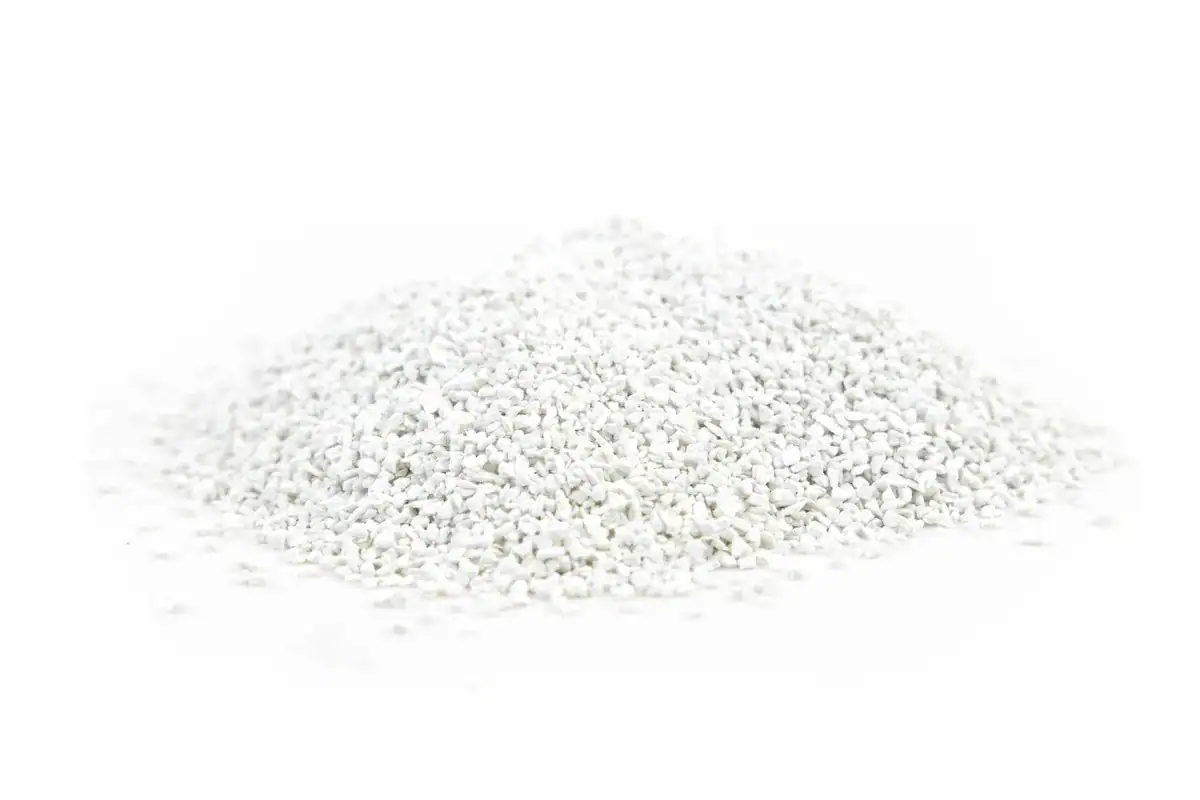 Chlorschockpulver zur Poolreinigung, 1 kg.