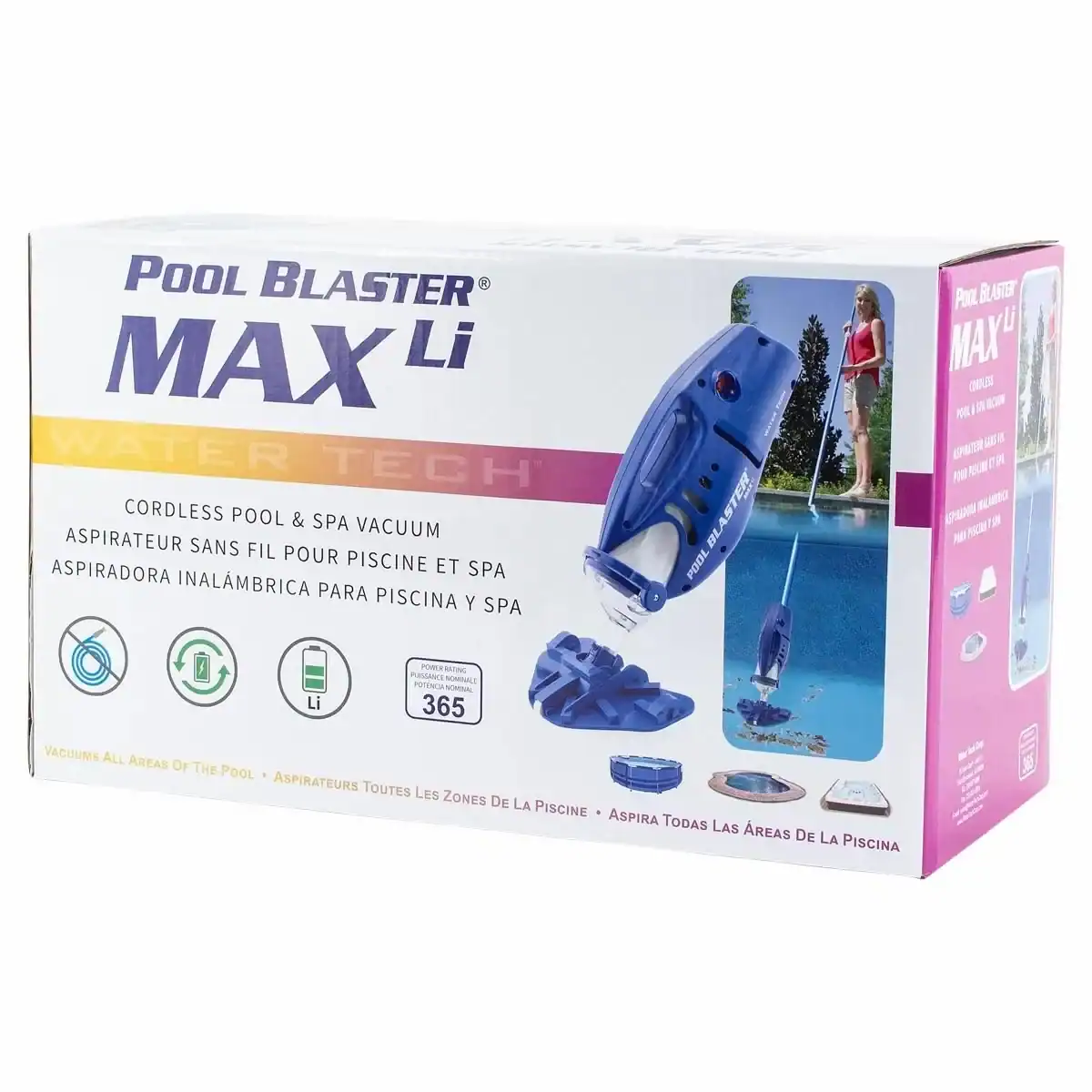 Elektrischer Poolsauger Pool Blaster MAX LI für einen sauberen Pool.