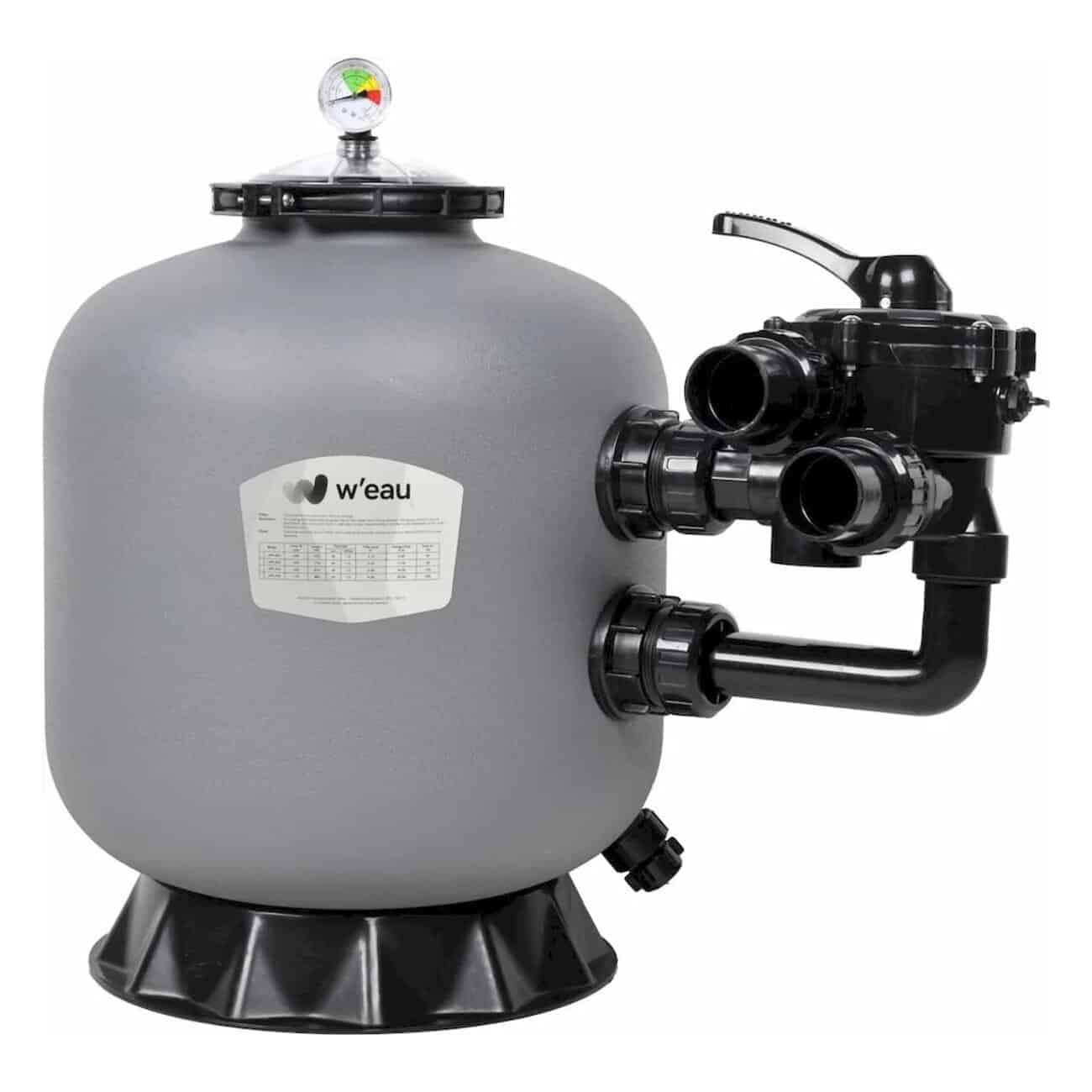 Sandfilter für Pools, 8m³, Side-Mount, langlebiger Poolfilter.