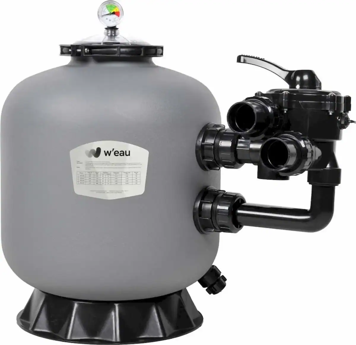 W'eau SPE-450 Side-Mount-Sandfilter 8m³