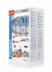 Bestway Steel Pro MAX Pool mit Filterpumpe und Zubehör für sommerlichen Spaß.