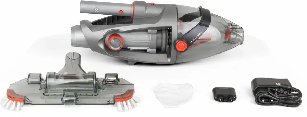 Elektrischer Poolsauger Kokido Voltera 25 zur Reinigung von Pools.