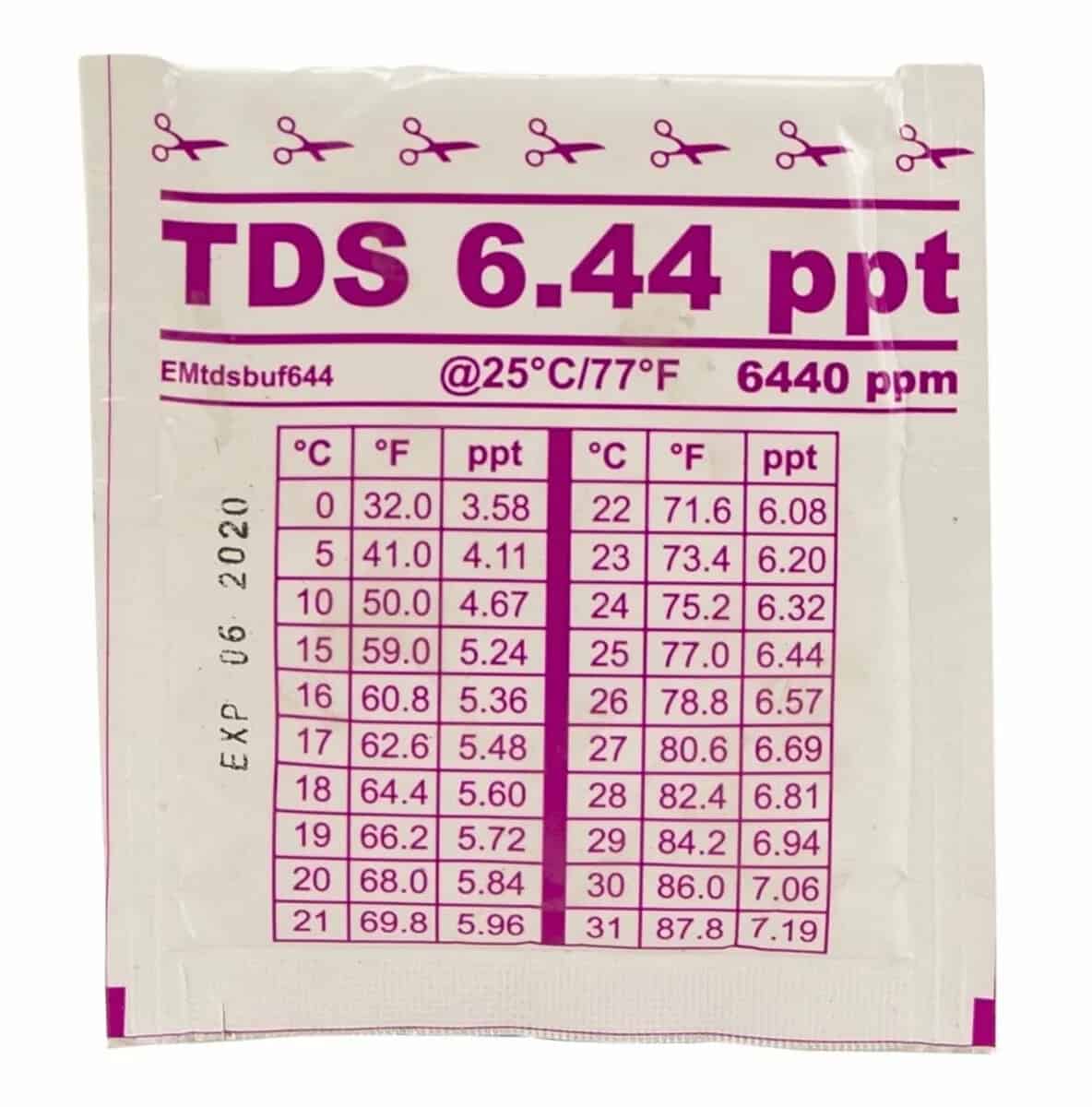 Kalibrierflüssigkeit für digitale Salztester Pool und Kokido.