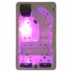 Luxuriöser 3-Personen-Spa mit LED-Beleuchtung und Massagedüsen.