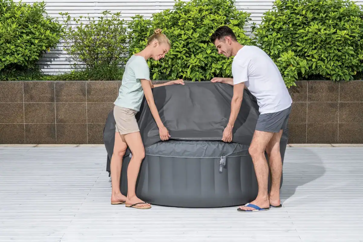 EnergySense isolierende Schutzabdeckung für Lay-Z Spa Ø 196 cm.