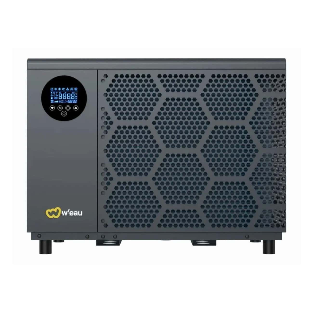 W'eau Hybrid-Spa-Wärmepumpe 7,3 kW für energieeffiziente Poolheizung.