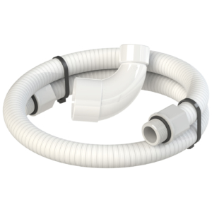 Adagio Flextube-Kit für Wanddurchführung, geeignet für Poolinstallationen.