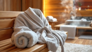 Der perfekte Bademantel für die Sauna: was zu vermeiden ist
