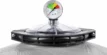 Sandfilter für Pools mit Manometer und verstärktem Polyestergehäuse.
