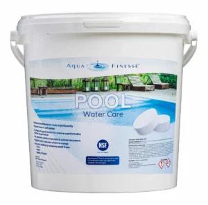 AquaFinesse Pool-Tabletten für Wasserbalance und Poolpflege.