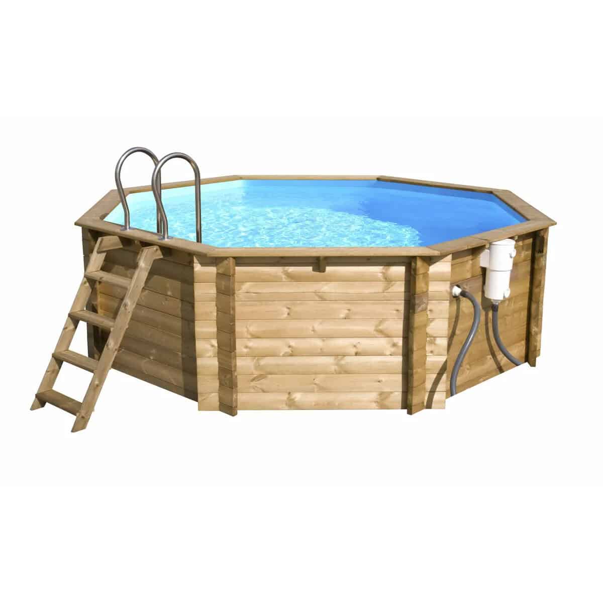 BWT Tropic Octo 414 Holzpool (Höhe 1,20 Meter)