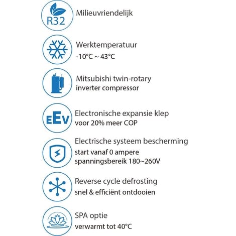 Inverter Pool Wärmepumpe für energiesparendes und leises Heizen Ihres Pools.