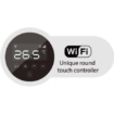 Infrarot-Touchbedienung mit WLAN für Poolheizung.