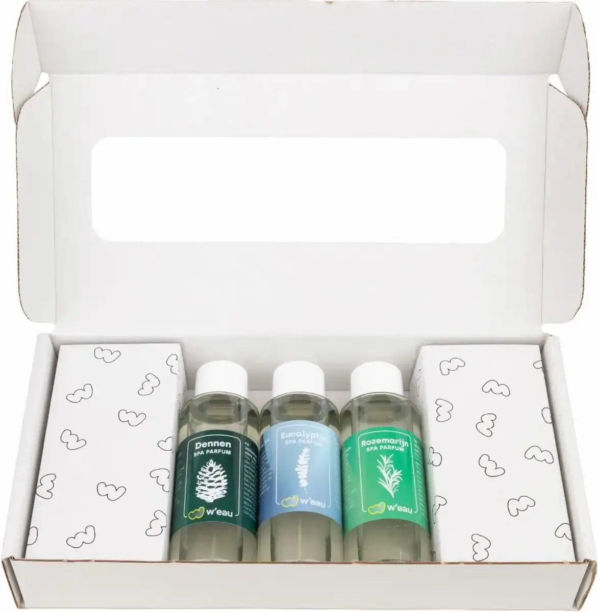 W'eau Spa Duftset mit 3 x 100 ml für ein erfrischendes Spa-Erlebnis.