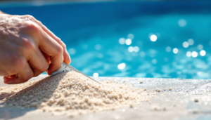 Wie tausche ich den Filtersand für meinen Pool aus?