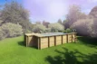 BWT Compact Stadtpool - 6.00 x 2.50 x 1.33 m - mit Sandfilterpumpe und Verkleidung