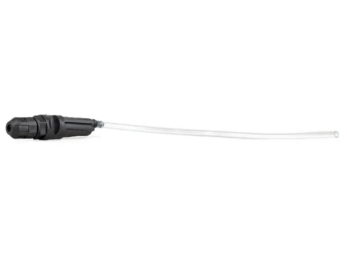 PVC-Elektrodenhalter für Poolwasser, 1/2" Anschluss, geeignet für pH- und ORP-Elektroden.